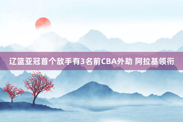 辽篮亚冠首个敌手有3名前CBA外助 阿拉基领衔